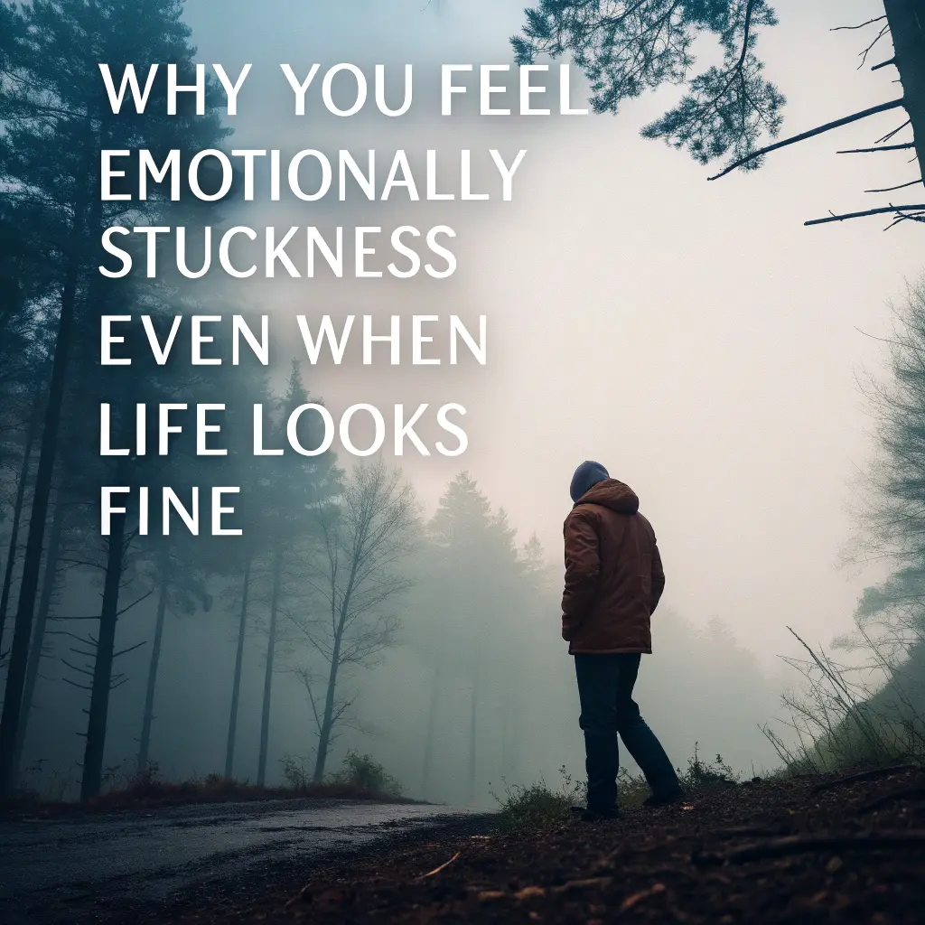 Why You Feel Emotionally Stuck Even When Life Is Fine