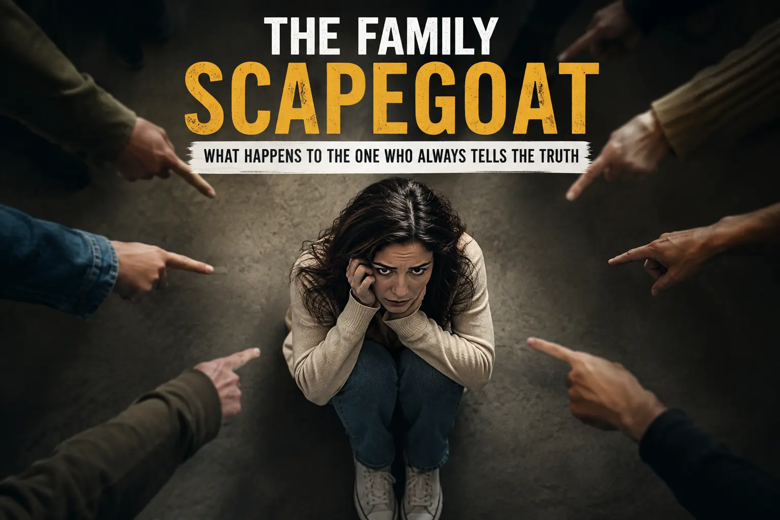 The Family Scapegoat: Why One Person Carries It All