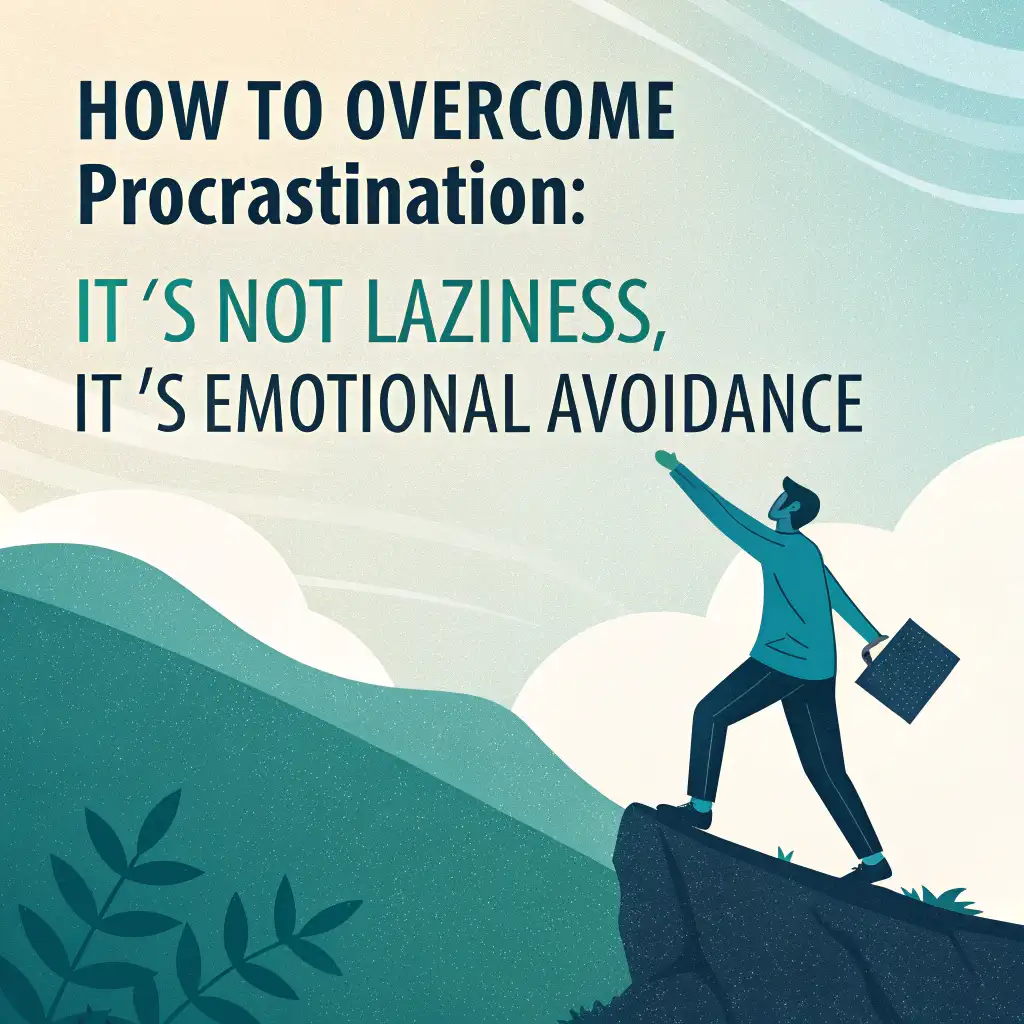 How to Overcome Procrastination: It's Not Laziness