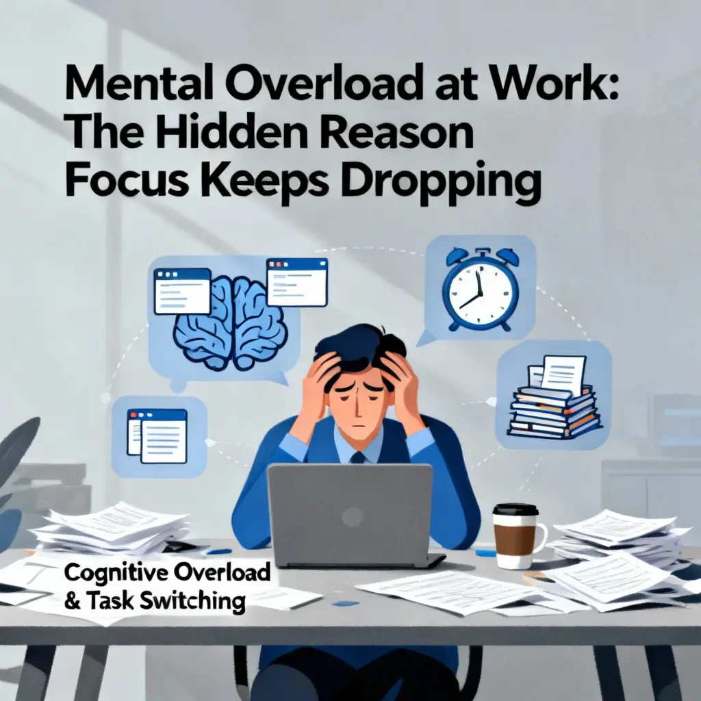 Mental Overload at Work: The Hidden Reason Focus Keeps Dropping