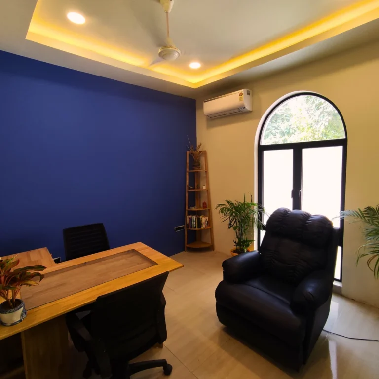 A consultation room at The Healing Room