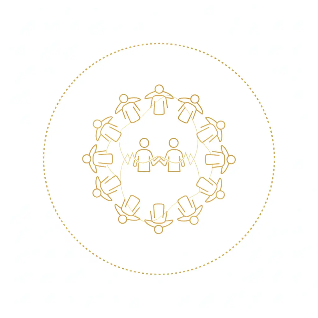 Family Constellation Therapy session at The Healing Room