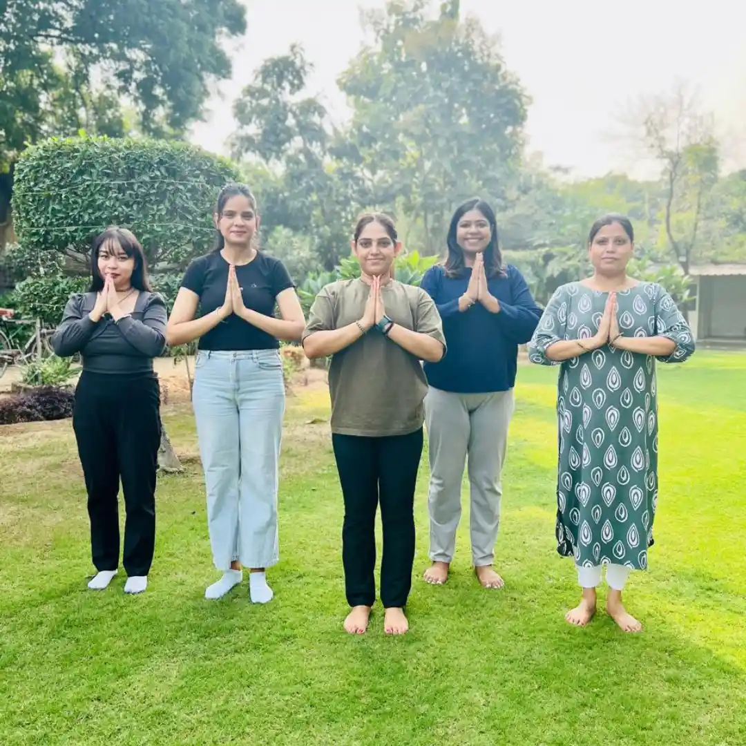 Morning yoga at The Healing Room